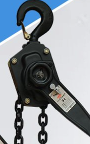 冠航手扳葫芦助力电力施工设备安装作业
